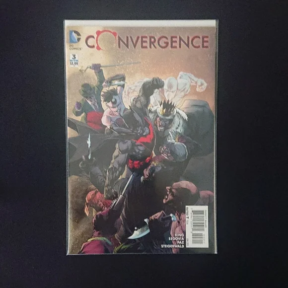 DC Comics Convergence Comc Book Collection - Complete Set #0-8 - Picture 5 of 10
